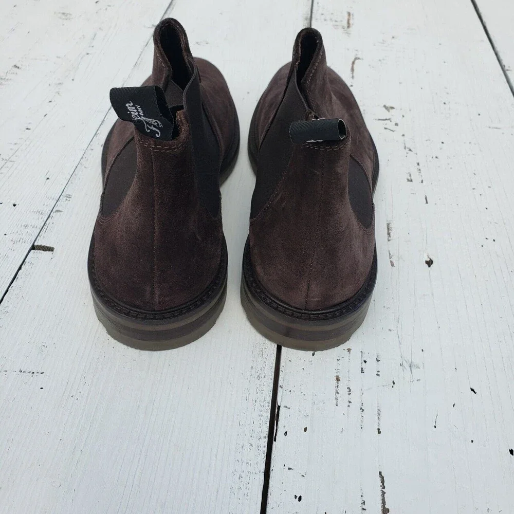 Florsheim Shoe Company Suede Boot Shoes Men's Size 8 Leather Brown NEW - Picture 3 of 4